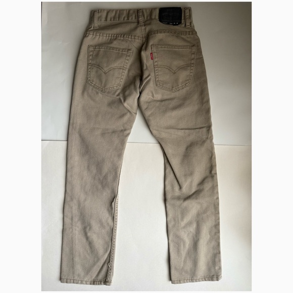 Levi’s Boys 511 Slim Khaki Pants - Size 12 Regular (26Wx26L) (Used) - Picture 6 of 6